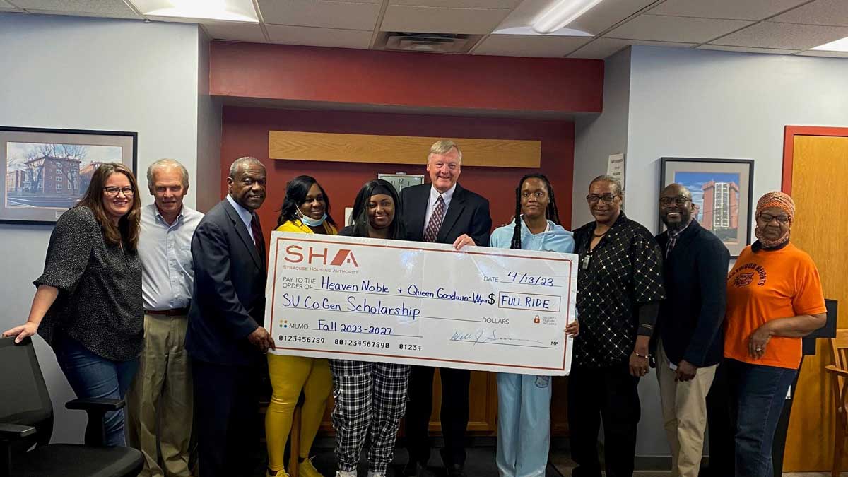syracuse housing co generation scholarship